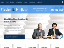 Tablet Screenshot of fhlaw1.com